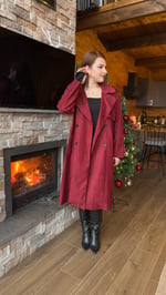 Nubuk Trenc Zara Bordo 