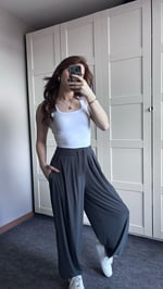 Oysho Modal Şalvar Füme