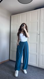 Oysho Modal Şalvar Petrol Mavisi