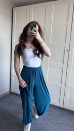 Oysho Modal Şalvar Petrol Mavisi