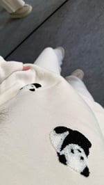 Panda Ekru Triko Takım 