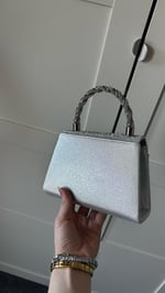 Pırlanta Taşlı Mini Çanta