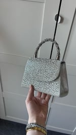 Pırlanta Taşlı Mini Çanta