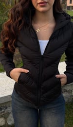 Range Mom Şişme Mont Siyah