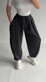 Şalvar Eşofman Oversize Gri
