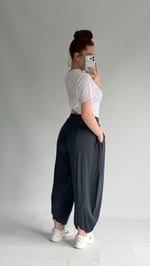 Şalvar Eşofman Oversize Gri
