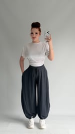 Şalvar Eşofman Oversize Gri