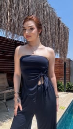 Sandy Straplez Takım Lacivert 