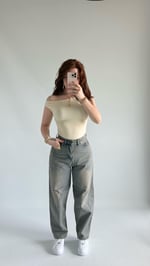 Secret Baggy Pantolon Eskitme