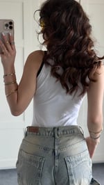 SNS Bodysuit Beyaz