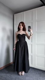 Sofia Siyah Elbise
