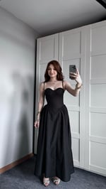 Sofia Siyah Elbise