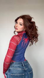 Spider Women Bodysuit Kırmızı