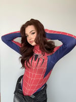 Spider Women Bodysuit Kırmızı