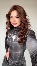 Spider Women Bodysuit Siyah