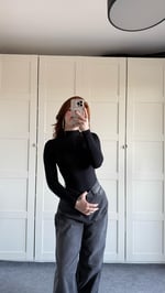 Sport Bodysuit Siyah