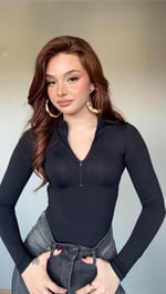 Sport Bodysuit Siyah