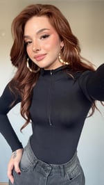 Sport Bodysuit Siyah