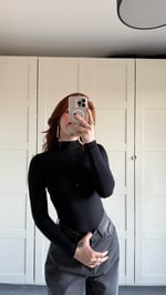 Sport Bodysuit Siyah