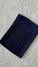 Straplez Fitilli Crop Lacivert 
