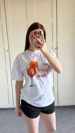 Summer Oversize Tişört Spring Kokteyl