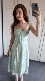 Summer Yeşil Elbise