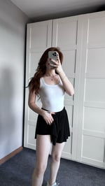 Tennis Şort Etek Siyah