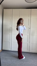 Tiktok Viral Eşofman Bordo