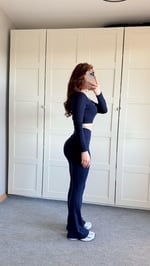 Tiktok Viral Eşofman Lacivert 