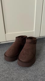 Ugg Bot Orta Taban Acı Kahverengi