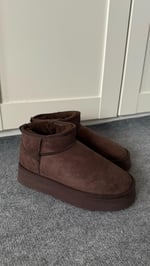 Ugg Bot Orta Taban Acı Kahverengi