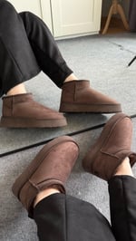 Ugg Bot Orta Taban Acı Kahverengi