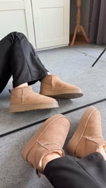 Ugg Bot Orta Taban Sütlü Kahverengi