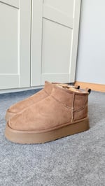 Ugg Bot Orta Taban Sütlü Kahverengi