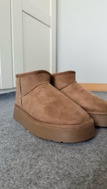 Ugg Bot Orta Taban Sütlü Kahverengi