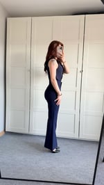 Ultra Yüksek Bel Pantolon Lacivert