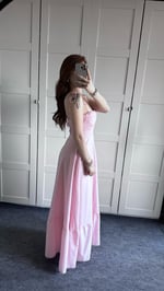 Violetta Pembe Elbise 