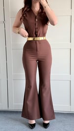 Ysl Gold Parlak Kemer