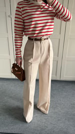 Zara Plazzo Pantolon Bej