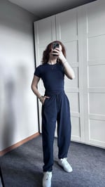 Zr Modal Lacivert Pantolon Eşofman