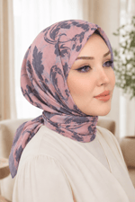 Desenli Soft Eşarp - 004