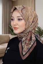 Desenli Soft Eşarp - 017