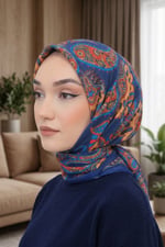Desenli Soft Eşarp - 021