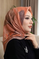 Desenli Soft Eşarp - 023