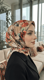 Desenli Soft Eşarp - 024