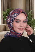 Desenli Soft Eşarp - 025