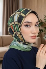 Desenli Soft Eşarp - 029