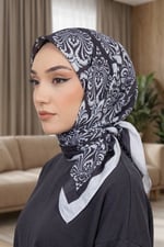 Desenli Soft Eşarp - 039