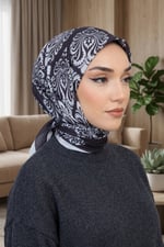 Desenli Soft Eşarp - 039