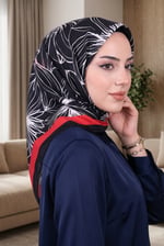 Desenli Soft Eşarp - 044